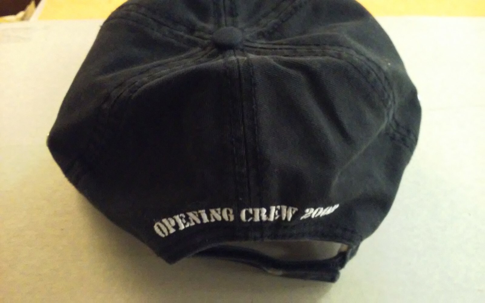 D-64 Hard Rock Park Hat , Myrtle Beach, South Carolina. Opening Crew ,