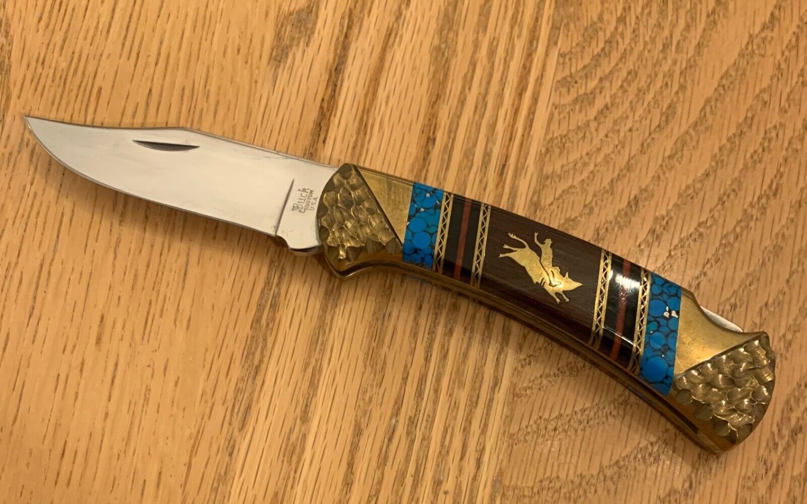 BUCK CUSTOM DAVID YELLOWHORSE 112 KNIFE NEVER USED | eBay BUCK CUSTOM DAVID YELLOWHORSE 112 KNIFE NEVER USED | eBay