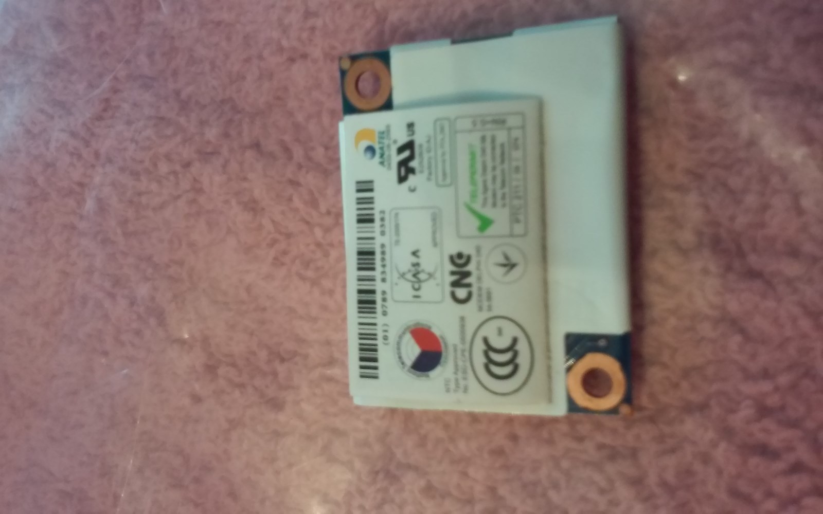 Toshiba Portege M700 56K Dial up Modem G86C00034210