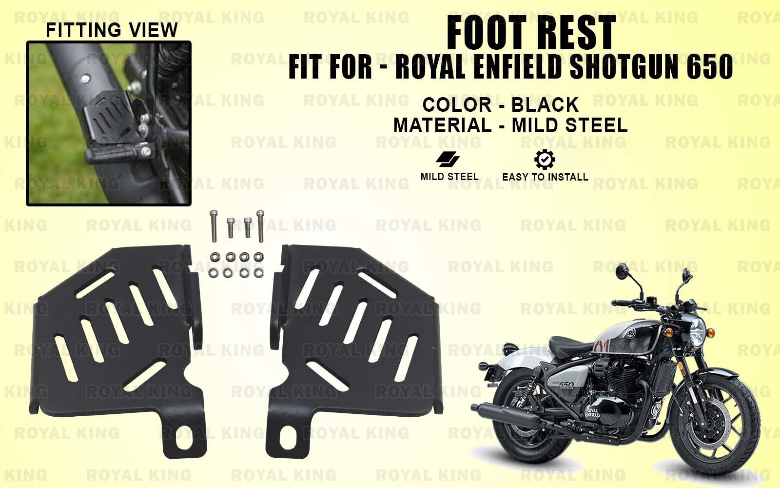 sumi Royal Enfield OEM Genuine GT Continental 650 PEDAL GEAR