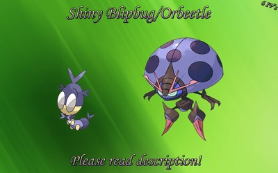 Shiny Blipbug Orbeetle 6 Iv Pokemon Sword Shield Ebay