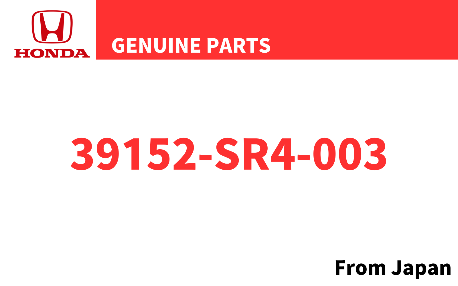 HONDA Genuine NSX NA1 NA2 Power Antenna Mast 39152-SR4-003