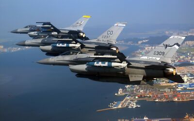 Aircraft general dynamics f16 fighting falcon Custom Gaming Mat Desk 5465