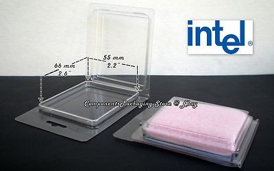 Intel Processor LGA1567 Clam Shell Case for E5 E7 CPU - Lot of 10 25 40 80 225