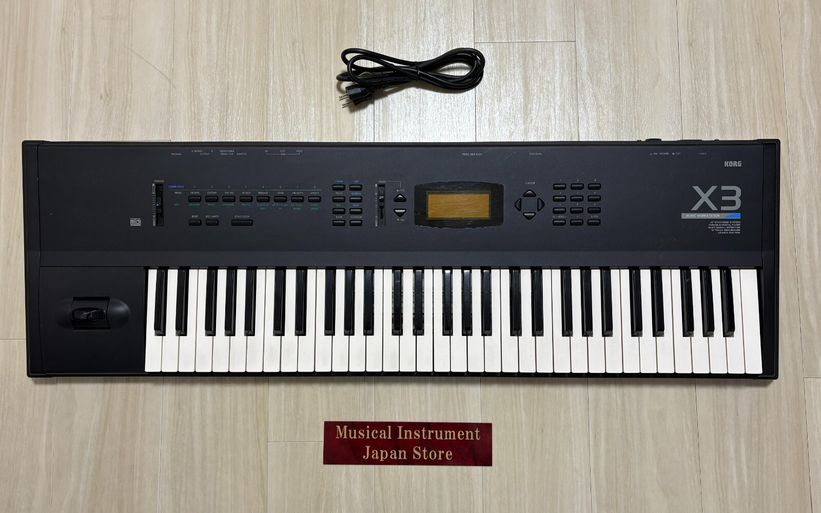 KORG「X3」61鍵シンセサイザー KORG X3 61鍵 シンセサイザー KORG ミュージックワーク