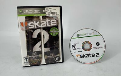 2009 EA Skate 2 Xbox 360 Game in Case