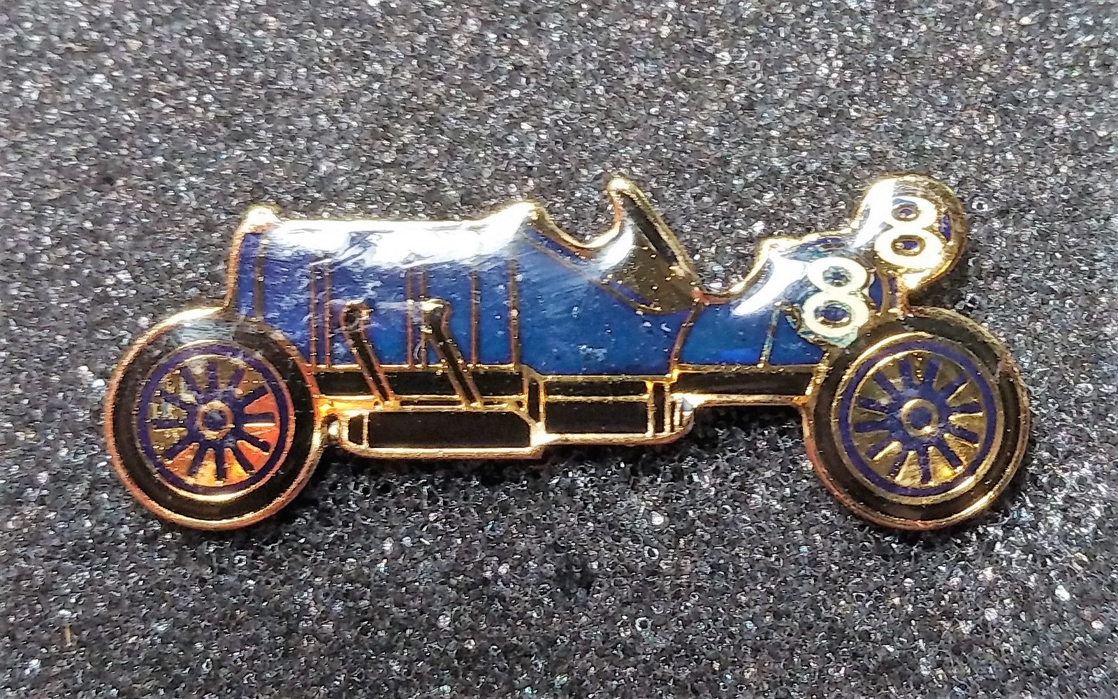 Scarce Set of 6 Indy 500 Historic Collectible Pins Winning Cars 1911-1914 IMS