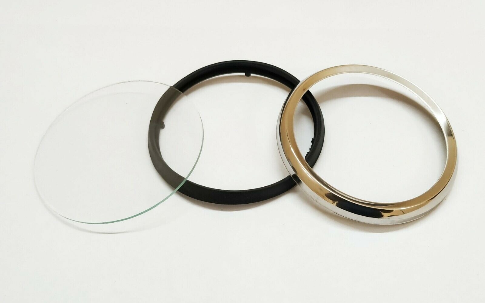 Vespa P200E P125X PX200 Speedometer Lens Kit Steel 85MM Glass Rim  