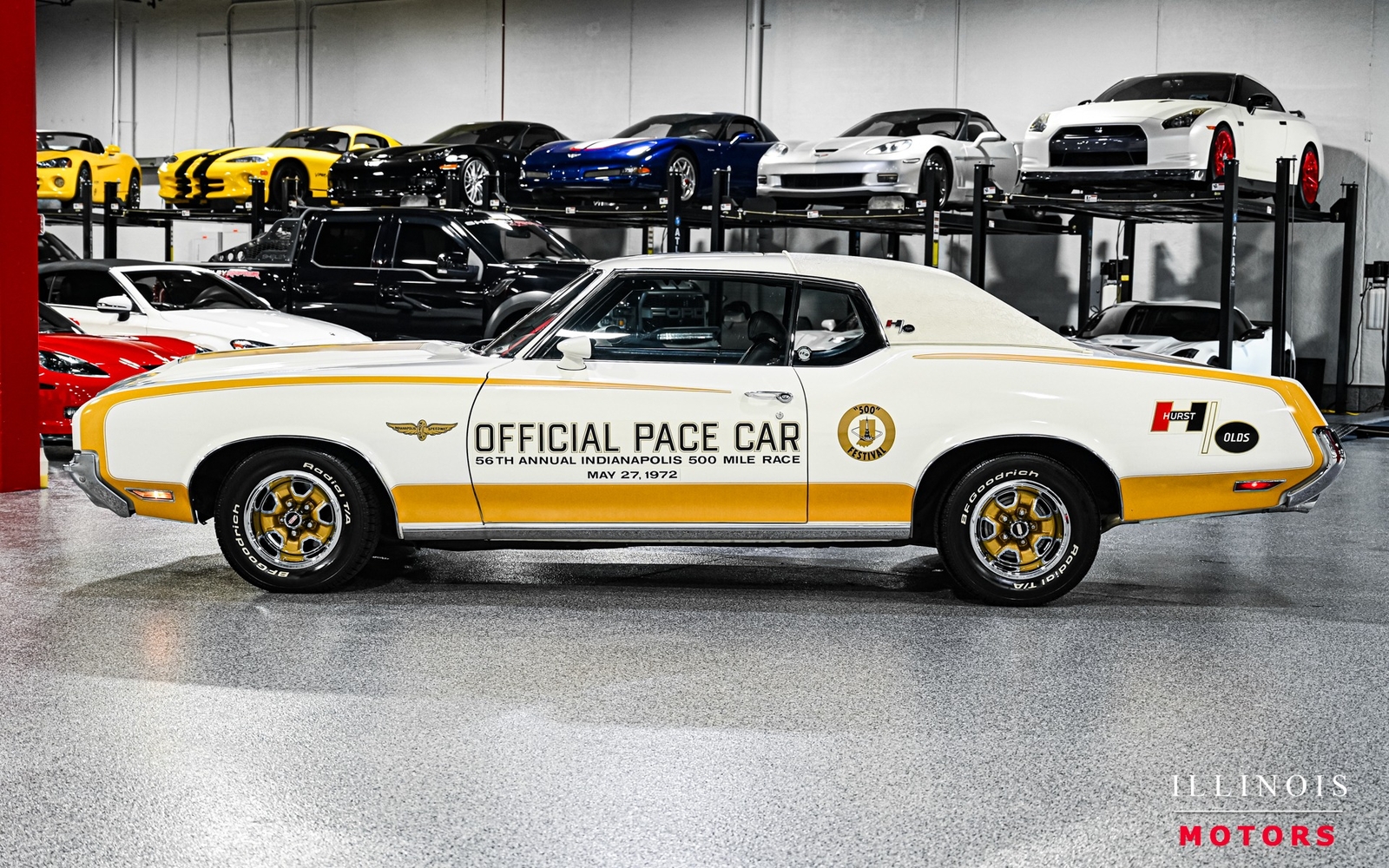 Owner 1972 Oldsmobile Cutlass Hurst/Olds Indy Pace Car