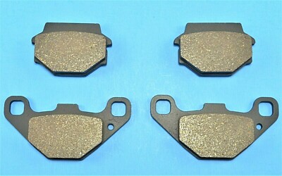 For 1986-2004 Kawasaki Bayou 300 KLF300B Front Performance Brake Pad Shoes