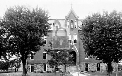 St Clements Hospital Red Bud Illinois IL Reprint Postcard