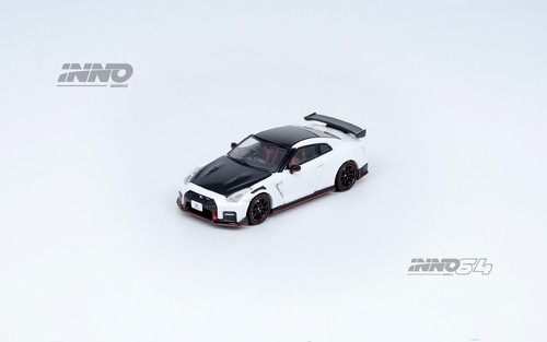 In Stock) INNO64 1/64 NISSAN GT-R (R35) NISMO White Model