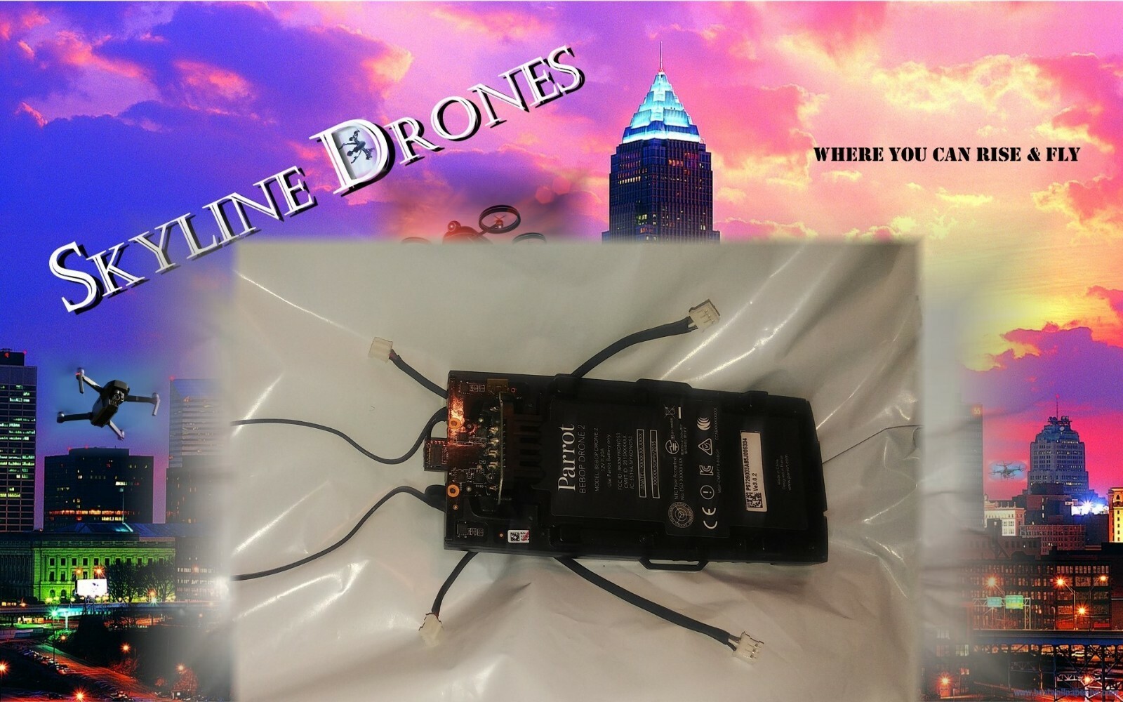 Parrot Bebop 2　モーター Amazon.com: Parrot Bebop Drone 2 Motor Kit : Toys & Games
