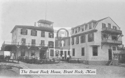 The Brant Rock House Hotel Massachusetts MA Reprint Postcard