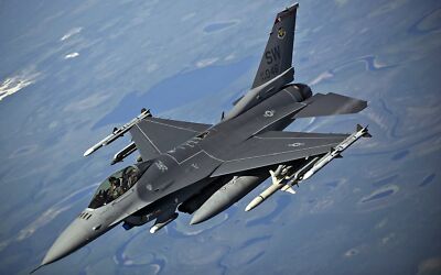 Aircraft general dynamics f16 fighting falcon Custom Gaming Mat Desk 2574