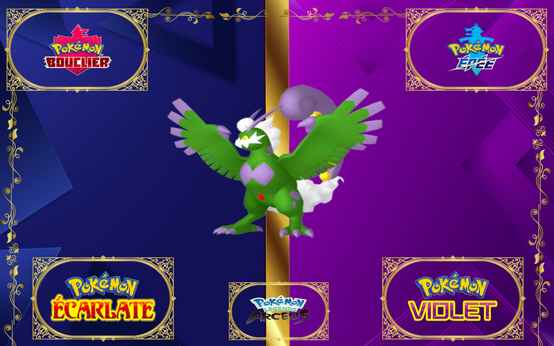 Pokemon BorÃ©As Forme TotÃ©Mique Shiny 6 Iv-31 Ecarlate-Violet/Bouclier-EpÃ©E