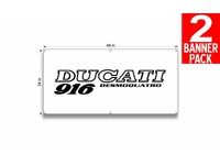 FREE UK POST RED DUCATI 916 CROSS STITCH CHART BN