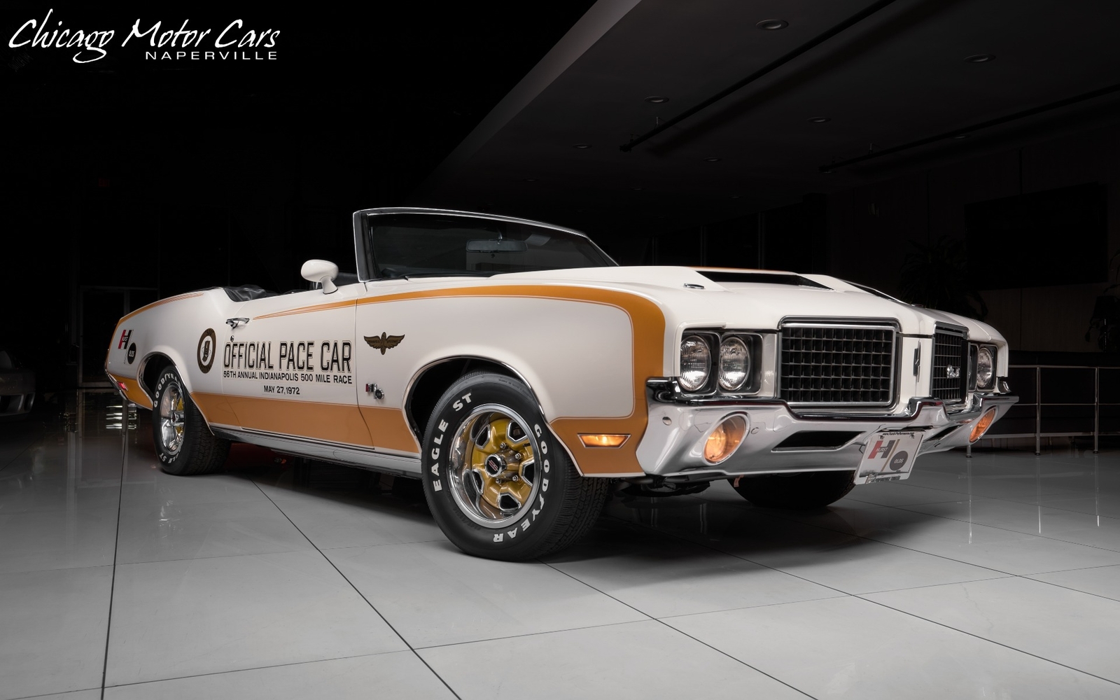 1972 Oldsmobile Convertible Hurst/Olds Car #11 of 54 Indy 500 Festival Pace Cars