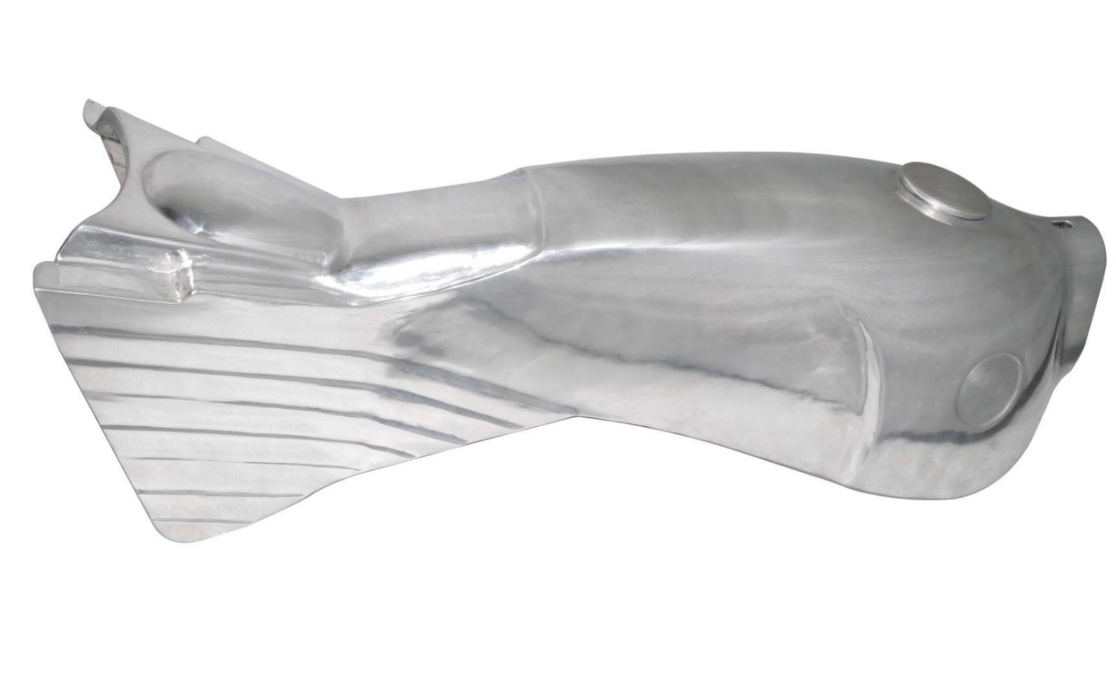 Bultaco Alpina Petrol Fuel Tank With Seat Pan Cowling & Cap Aluminium Made  