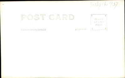 Fort Kent Maine ME International Bridge c1920s-30s RPPC Real Photo Postcard