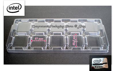 Processor Tray for Intel Xeon LGA2011 51 x 52.5 mm CPU - Lot of 2 5 12 24 40 New