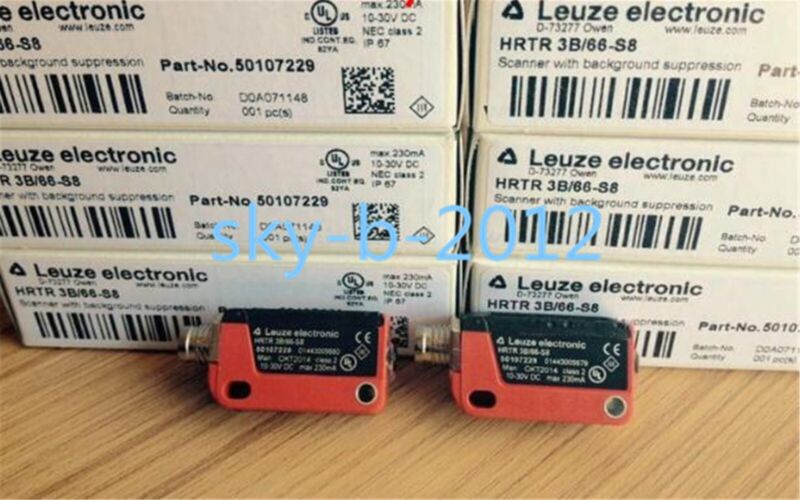1 pcs NEW IN BOX Leuze photoelectric switch HRTR 3B/66-S8