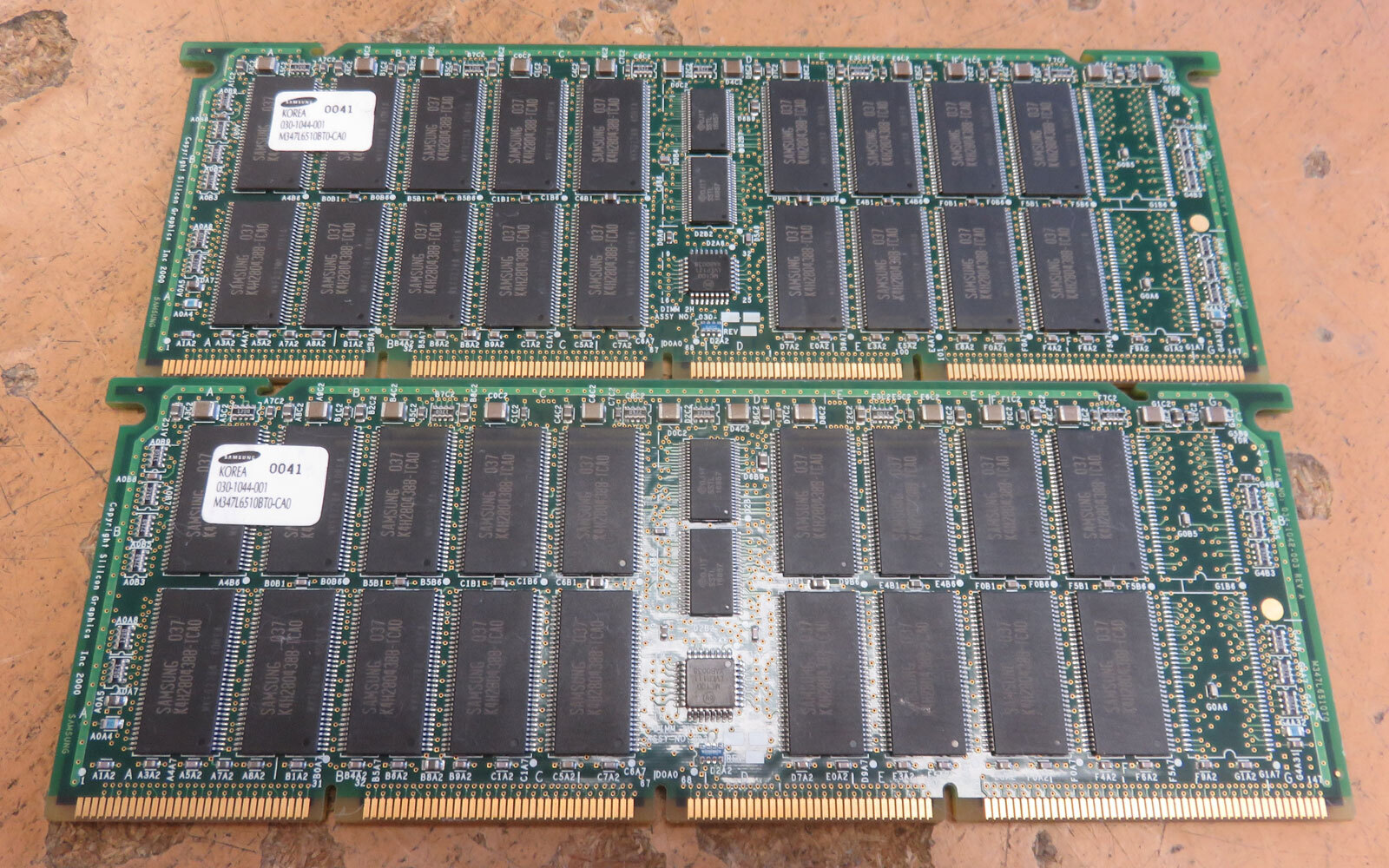 Samsung SGI Silicon Graphics 2 x 512MB 030-1044-001 for Origin 3000 Tezro Fuel
