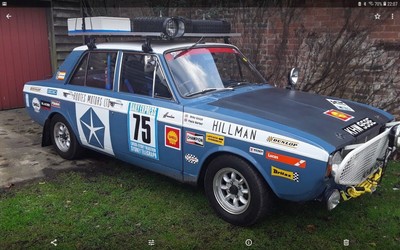 Hillman Hunter holbay Rally Replica Car