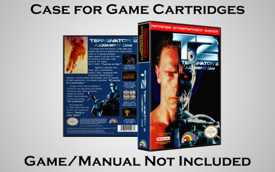 Protective Display Case for Nintendo NES Cartridges (S to Z) - NO GAME/MANUAL