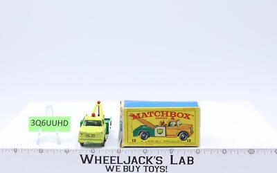 Dodge Wreck Truck 13 Lesney Matchbox Series 1960's Made In England Vintage