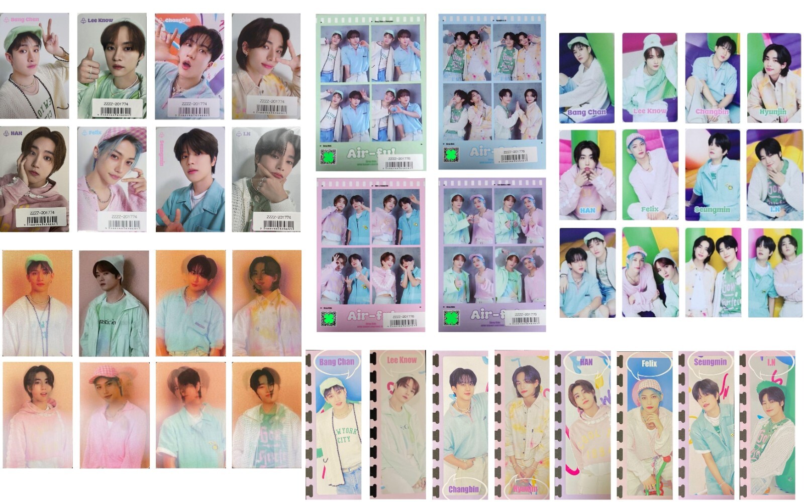 StrayKids アクスタ コンプ シーグリ Air-ful StrayKids アクスタ コンプ シーグリ Air-ful（STRAY KIDS JAPAN