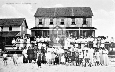 Williams House Fortescue New Jersey NJ Reprint Postcard