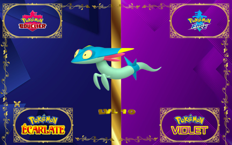 Pokemon Fantyrm - Dreepy Shiny 6 Iv-31 Ecarlate-Violet/Bouclier-EpÃ©E