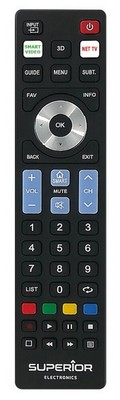 Universal TV Remote Control suitable for Sony KD-43X8305C