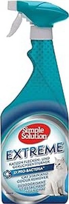 Simple Solution Extreme Katzen Flecken und Geruchsentferner 750 ml (1er Pack) 