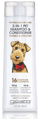 Giovanni Professional Pet Collection Шампунь и кондиционер 2-в-1 Овсянка и кондиционер