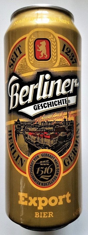 Berliner Geschichte, Export, Deutsches Bier In Deutschland Nicht ErhÃ¤Ltlich