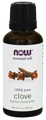 Now Foods 100% Pure Clove Essential Oil 1 oz For Burners & Diffusers