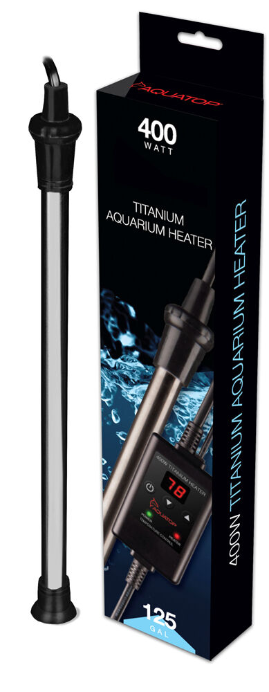 AQUATOP Titanium Aquarium Heater with Controller 400 WATT  T