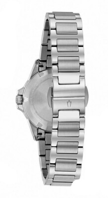 Pre-owned Bulova Silver Womens Analogue Watch Marine Star 96r232