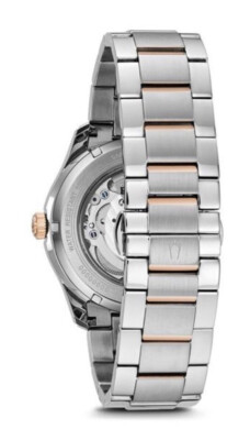 Pre-owned Bulova Silver Mens Analogue Watch Wilton 98a213