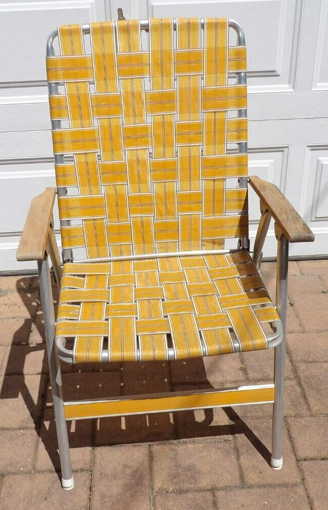 1970s USA製　Vintage lawnchair ビーチチェア 1970s USA製 Vintage lawnchair ビーチチェア - メルカリ