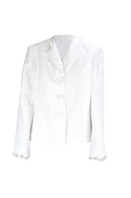 

Le Suit New White Blazer с тремя пуговицами, рекомендованная розничная цена 200 долларов США, Белый