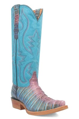 Pre-owned Dingo Women's Caterina Blue Purple
