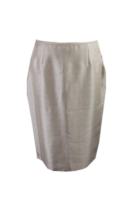 

Юбка-карандаш Kasper Beige Metallic Suiting, Бежевый
