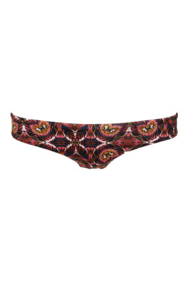 Billabong Coral Multi Sun Tribe Hawaii Lo Cheeky Bikini Bottom M