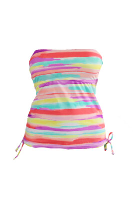 

Топ танкини Hula Honey Multi Bandeau со сборками и рюшами