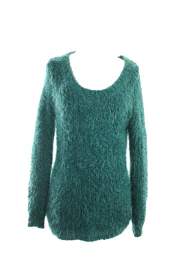 

Maison Jules New Зеленый свитер с длинными рукавами и открытой отстрочкой  69,5 $