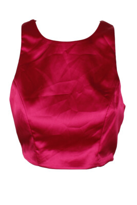 

Укороченный топ без рукавов Teeze Me Juniors цвета фуксии 5–6, Fuchsia