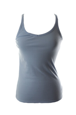 

Jane And Bleecker New Terry Blue Rib Tank  $ 28